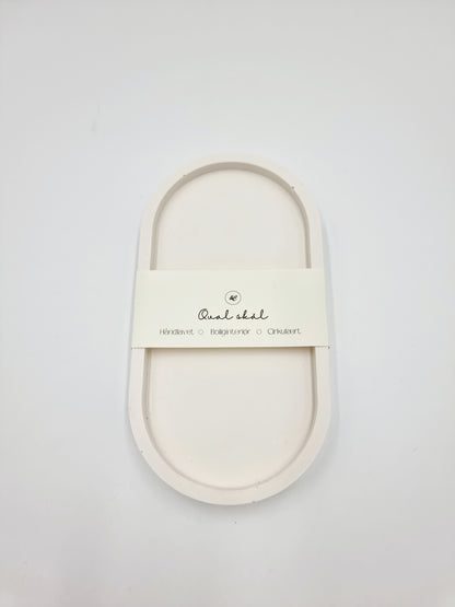 Ovalt Fad - Classic White