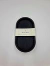 Ovalt fad - Classic Black